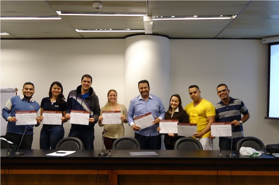 Turma 1 FIESP – curso: Planejamento, Programação e Controle da Produção (PPCP) em 28/06/2013